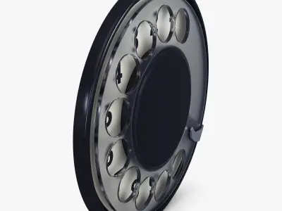 Rotary Phone Dial v 1 3D model