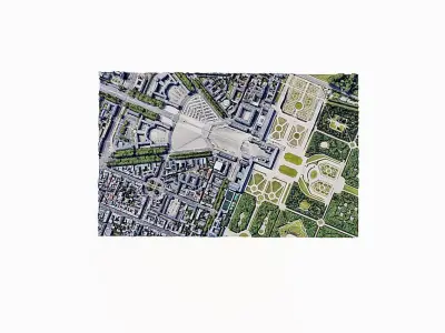 Versailles Palace Low-poly 3D model