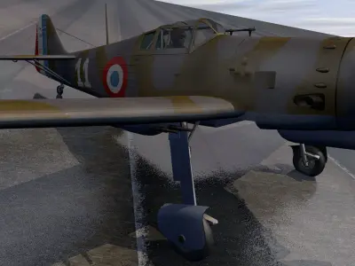 Koolhoven FK-58A 3D model