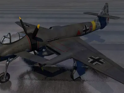 Blohm und Voss Bv-P 192 3D model