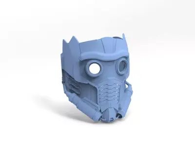 Starlord Helmet 3D model