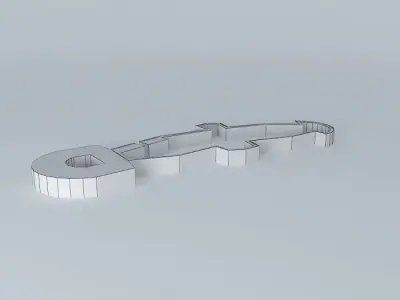 Citadel Budapest Hungary 3D model