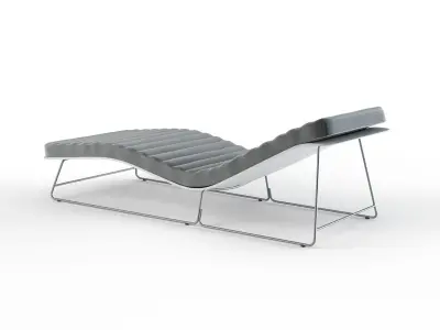 Lounger Fabric 3D model