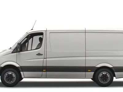 Dodge Sprinter L2H1 2009 3D model