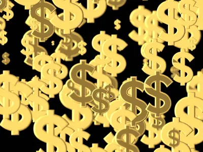 US Dollar - 2 3D model