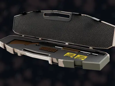 Weapon NZ SHOTGUN-12G Low-poly 3D model