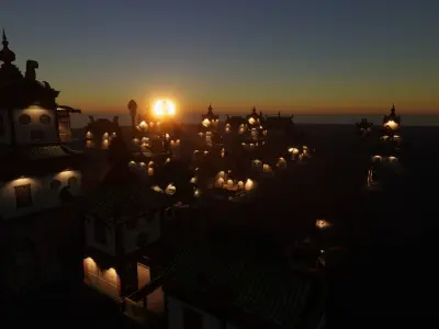 Chinese Historic House 3D model