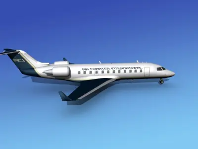 Canadair CRJ200 Air Charter Intl 3D model