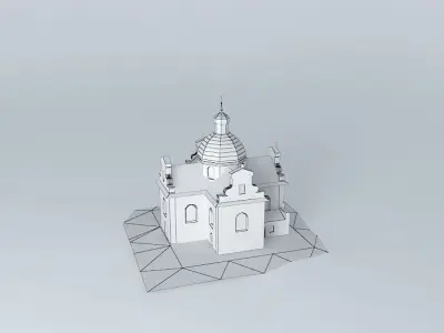 Church of the Holy Cross Free 3D model