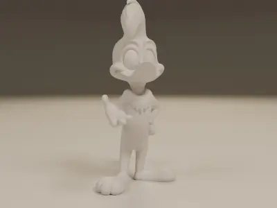 Woody Woodpecker 3D print model