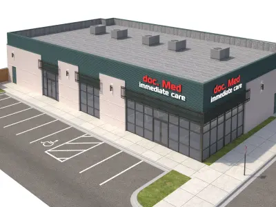 Retail-136 Retail Store C 3D model