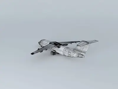 Royal Airways BAE 146301 Free 3D model