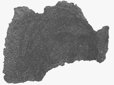 Gypsy Girl Mosaic 3D model