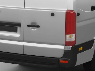 Hyundai H350 panel van 2015 3D model