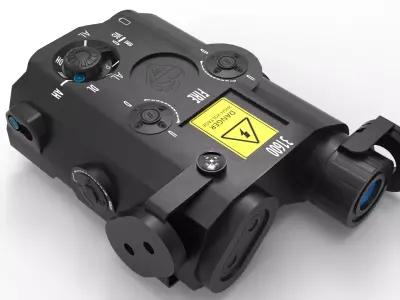 Atpial-C Laser Gun Low-poly 3D model