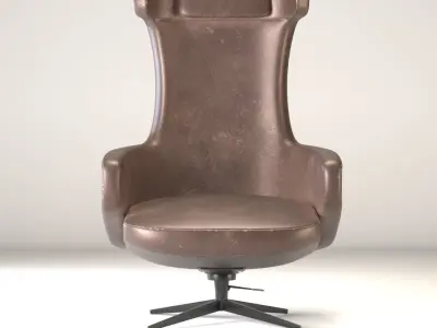 GRAND REPOS Chair Free low-poly 3D model