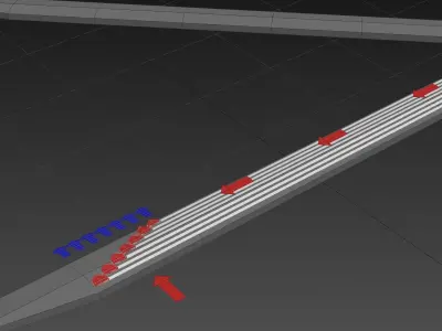 Ionwind Thruster assisted helicopter Rotor - Concept 3D model