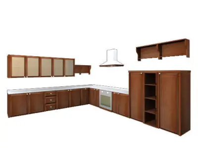 10 Classic Cabinets Collection 3D model