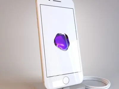 Apple iPhone 7 on All Color 3D model