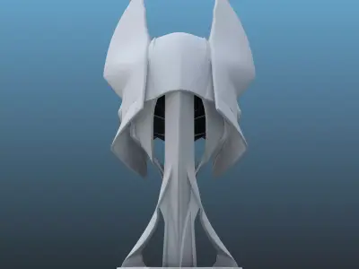 Cyber-Anubis Tactical Bust PM-106 3D print model
