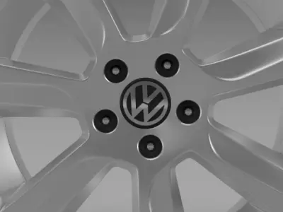 VW Polo Sedan rim 3D model