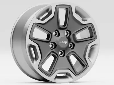 Jeep Wrangler 9118MG Rim 3D model