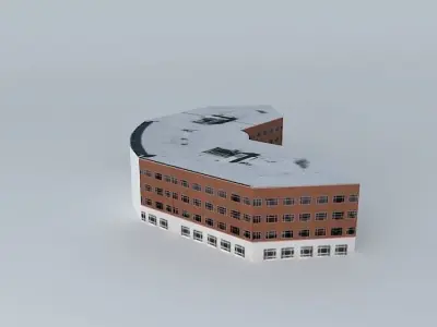 7900 Fannin Street Houston. Free 3D model