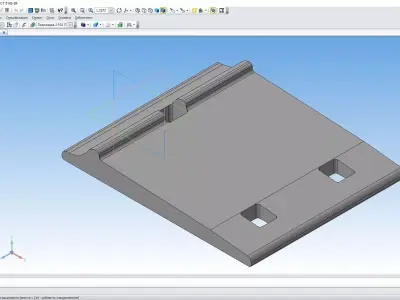 Backing Plate 2 P33 GOST 8142-89 3D model