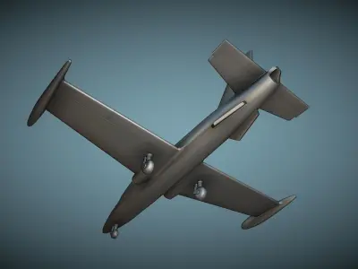 Aermacchi MB-339A - 3D Printable Model 3D print model