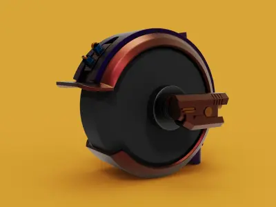 Mini Robot 3D model shop