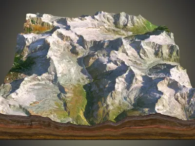 Matterhorn 3D model