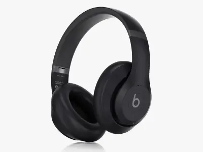 Beats Studio Pro Wireless Headphones Black 3D model
