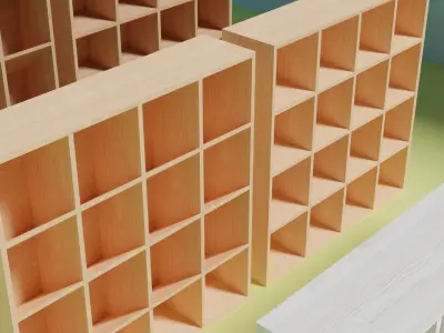 The footwear stand Free 3D model