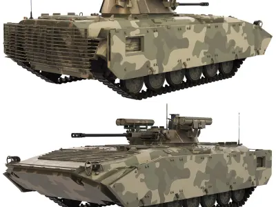 BMP 2M 2005 3D model