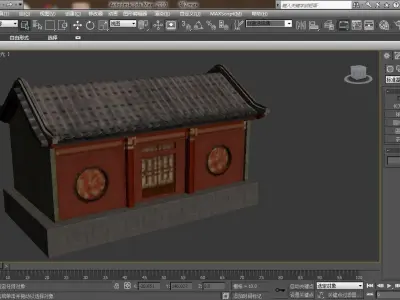 Chinese historic building 3D print model