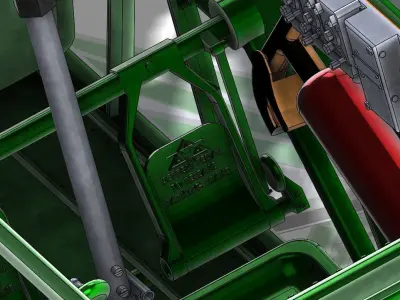 T6 TEXAN NORTH AMERICAN 1-4 SCALE COCKPIT STL FILES ONLY 3D print model