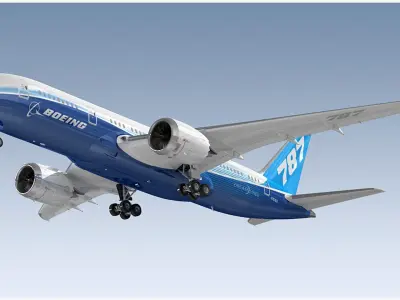 Boeing 787-8 Dreamliner 3D model purchase