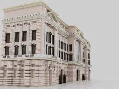 Buckingham Palace 3D model