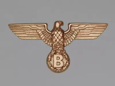 eagle 3D print model