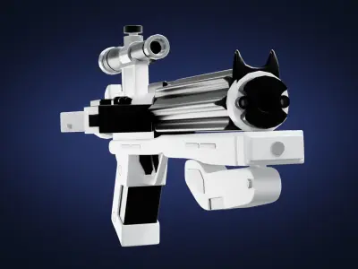 First Order Stormtrooper Blaster 3D model