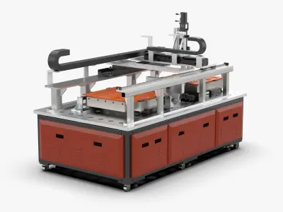 Automatic Detection of Loading and Unloading Equipment 3D model