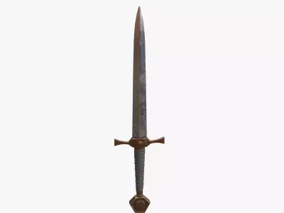 Sword 01 Low-poly 3D model get