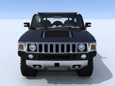 Hummer H2 Free 3D model