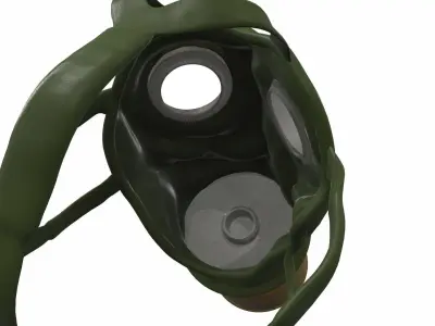 Gas Mask 04 3D model