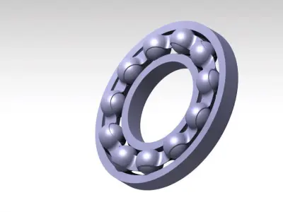 Rolling bearings Free 3D model