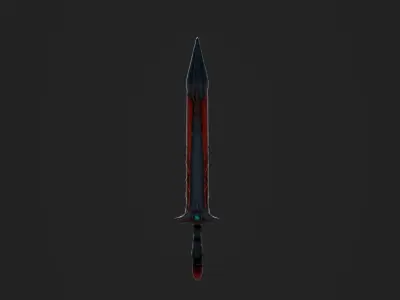 JellySword Utl Free low-poly 3D model