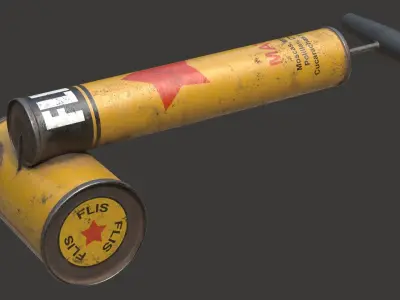Vintage Insecticide Sprayer 3D model