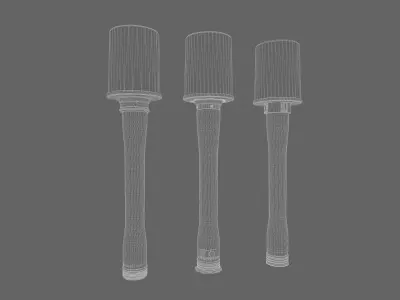 WW2 Granade constructor Low-poly 3D model