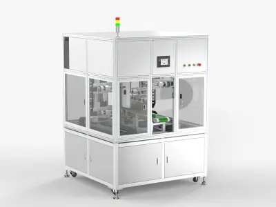 8 Axis Double Sided Spot Welding Machine 3D model