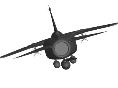 Mikoyan-Gurevich MiG-17 3D model